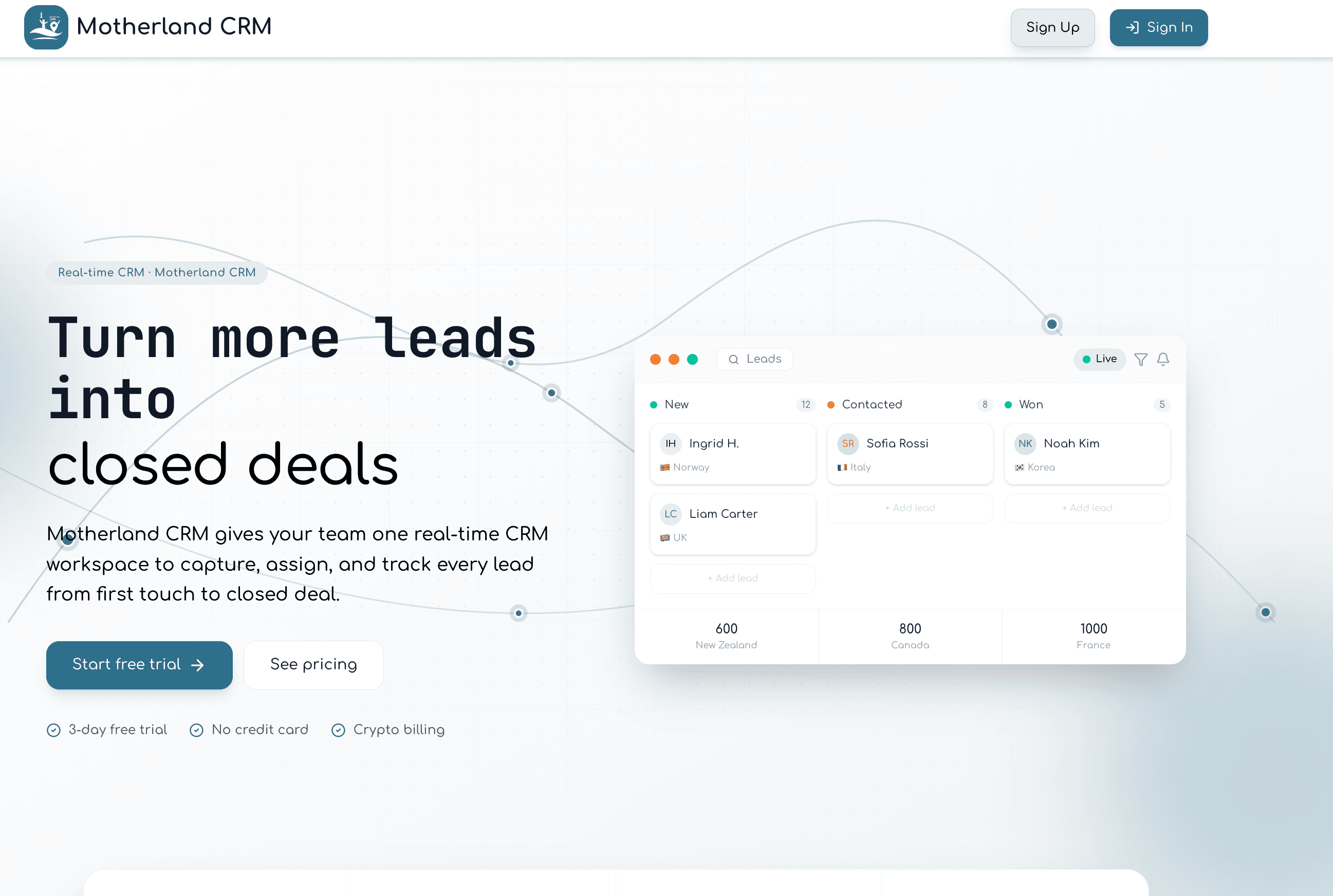 From Spreadsheets to a Full SaaS CRM – Building Motherland CRM Solutions
