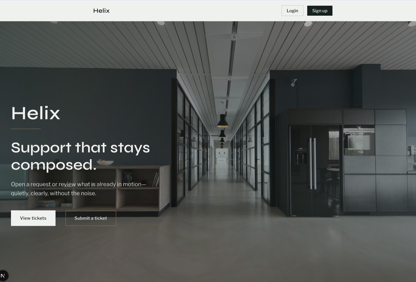 Real Helpdesk Pattern – Building Helix Ticketing App with Next.js 16, PostgreSQL, and Prisma